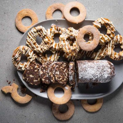 Decadent doughnut cookies