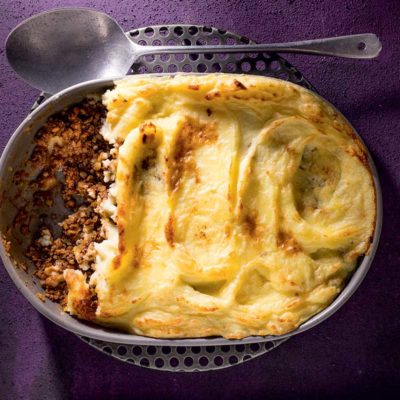 Spiced lamb-and-potato pie