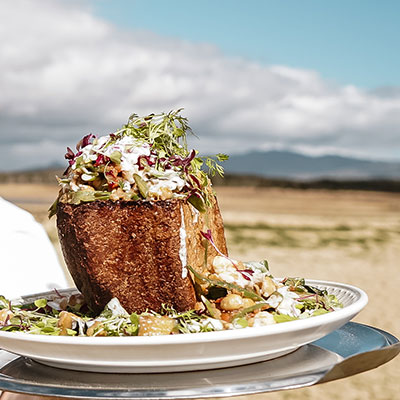 vegan bunny chow