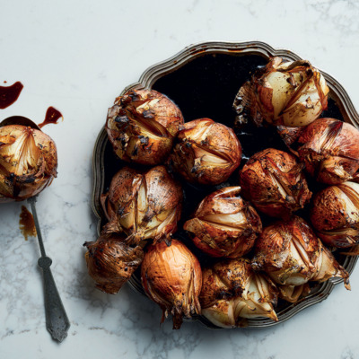 Balsamic onions