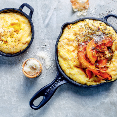 Cheesy polenta