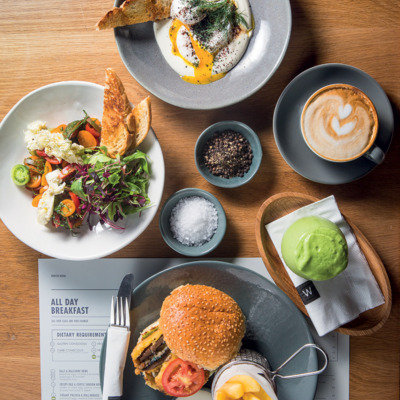 There's a new summer menu at WCafé