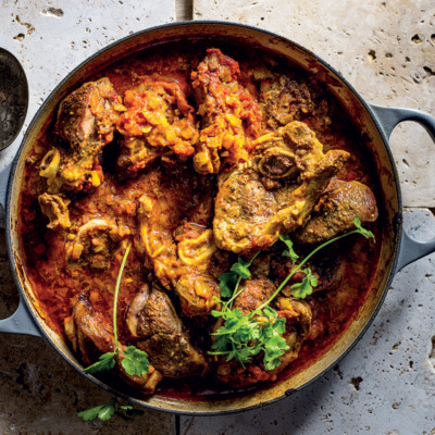 Yemenite braised lamb