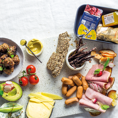 Take your pick from the Woolies deli section