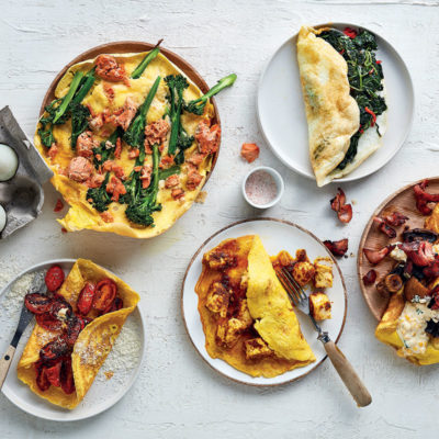 1 omelette, 5 ways