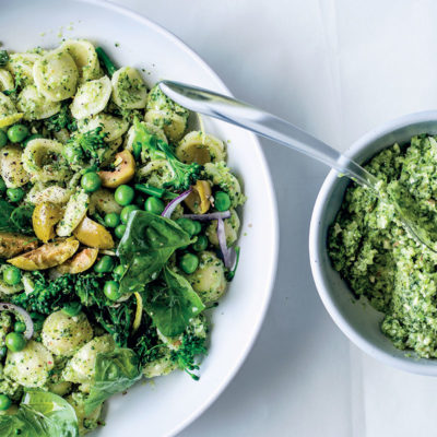 Broccoli pesto pasta