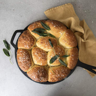 Easy pull-apart potato bread