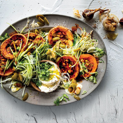 Baby marrow and fennel salad