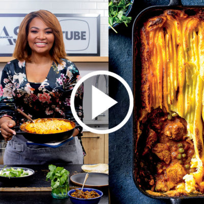 Watch: Siba's korma chicken cottage pie