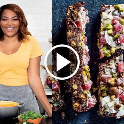 Watch: Siba's double-chocolate rocky road