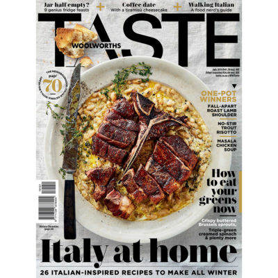 Eat like an Italian with the July issue of TASTE