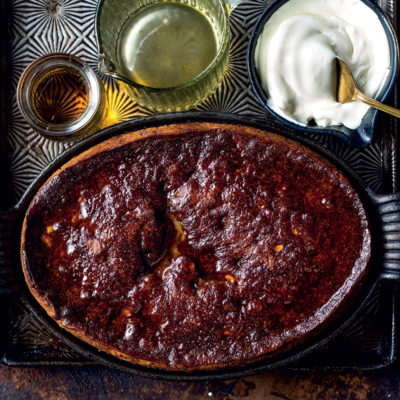 Cape brandy pudding