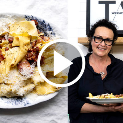 Watch: Abi's ultimate carbonara