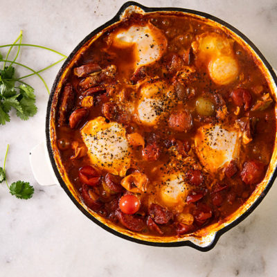 Easy tomato shakshuka