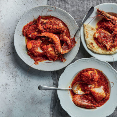 Seafood-and-chilli cioppino (stew)