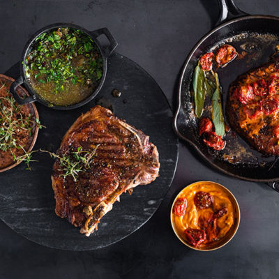 2 flavour-bomb butters for the ultimate steak