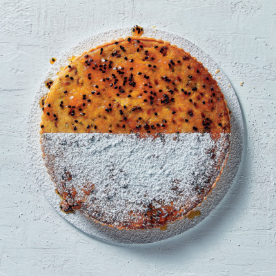 Granadilla frangipane tart