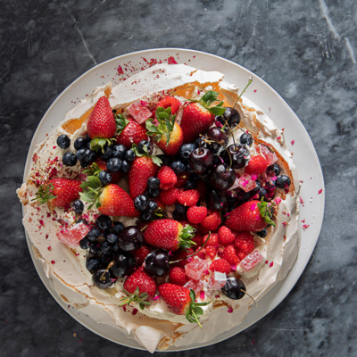 Jan Hendrik's Turkish delight pavlova