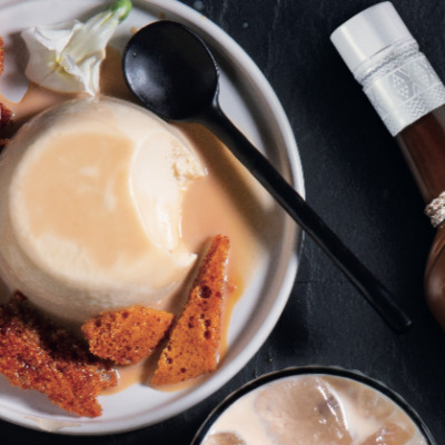 Dig into this Amarula panna cotta