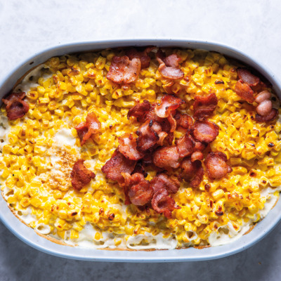 Crunchy, cheesy sweetcorn