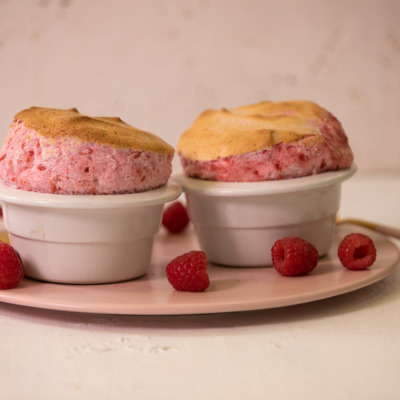 Abi's ultimate raspberry soufflé