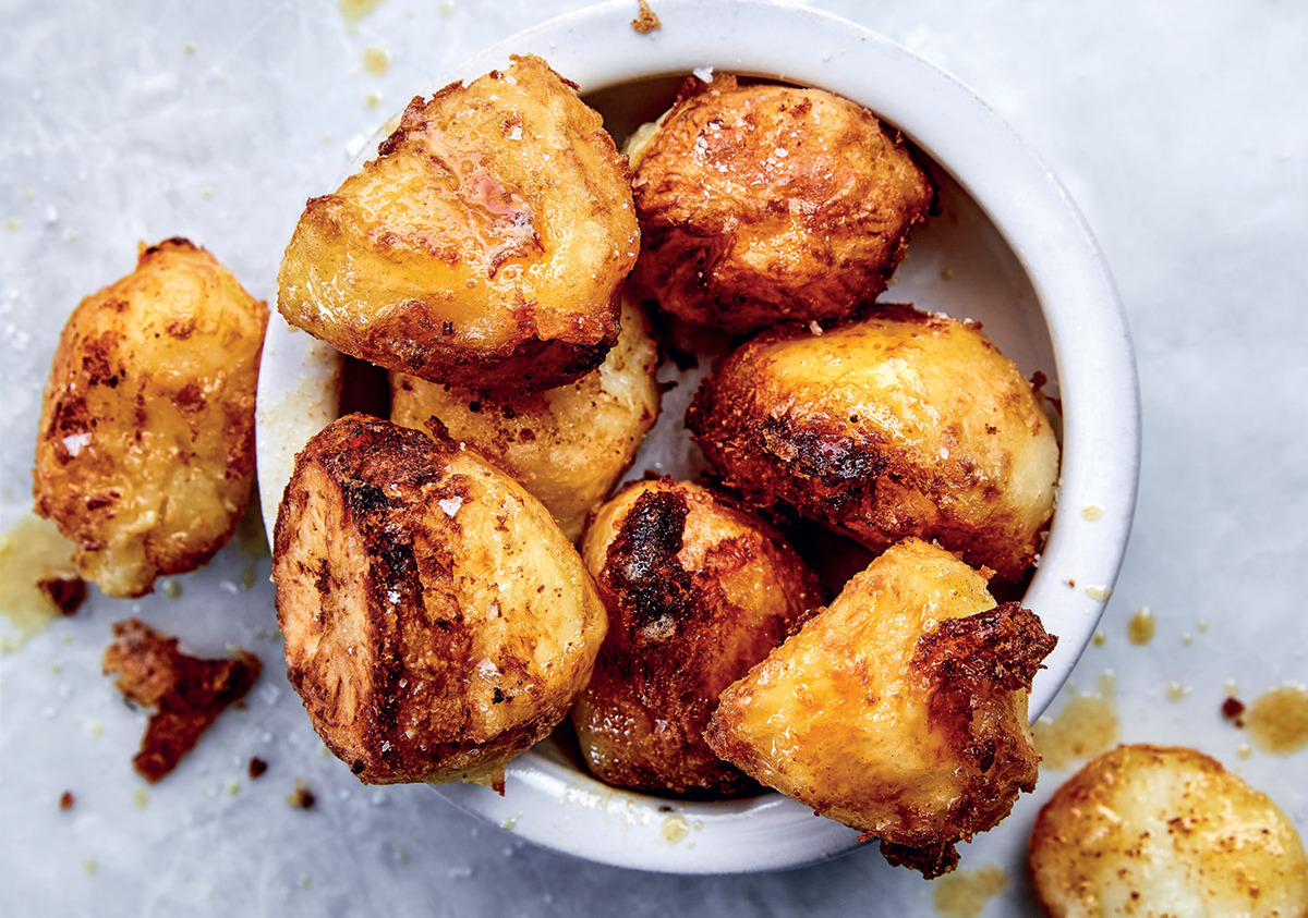 the crispiest ever roast potatoes