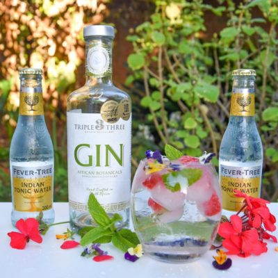 Win a bottle of Triple Three gin and a case of Fever-Tree tonic worth R770.