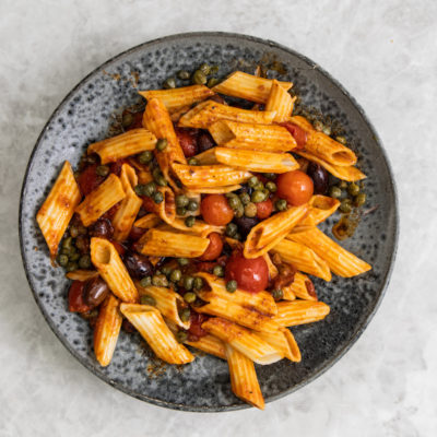 15-minute puttanesca penne