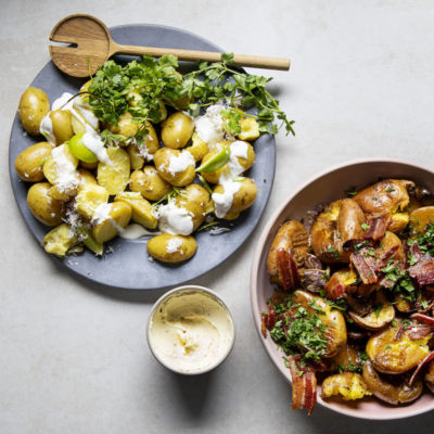 2 smashing new ways with potato salads