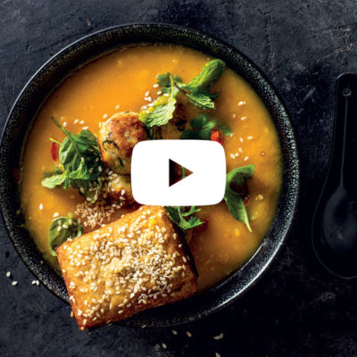 Watch: Next-level butternut soup