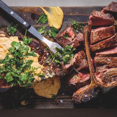 Steak and easy Béarnaise