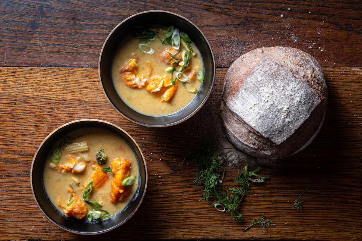 smoked haddock chowder