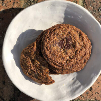 Wholewheat chocolate chip cookies