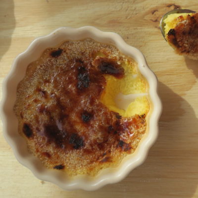 3-ingredient crème brûlée