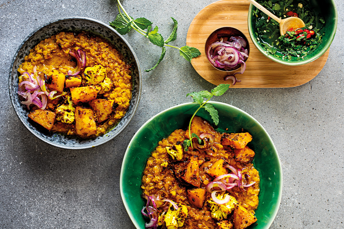 30 minute massaman dhal curry