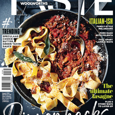 Here's what you can expect in the August issue of TASTE