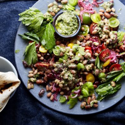 Indian-style bean salad