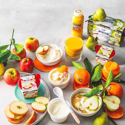 Creamy yoghurt + iconic fruit = perfect match