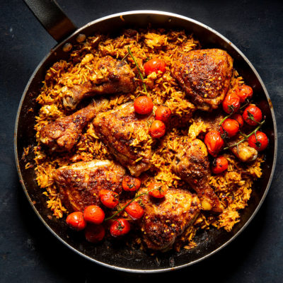 Jollof-inspired rice