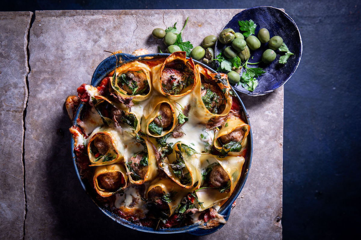 meatball-and-roast-tomatoe-lasgne