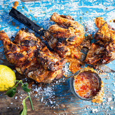 Peri-peri grilled chicken