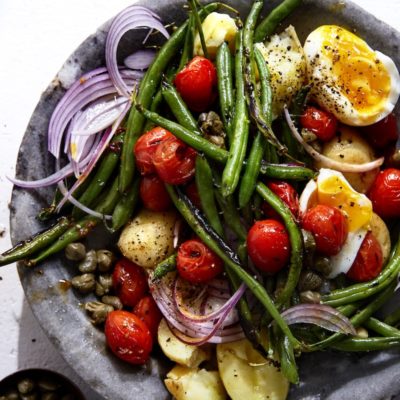 Warm Niçoise salad