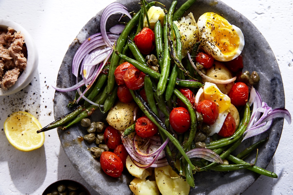 warm nicoise salad