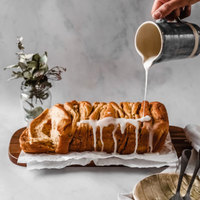 Pull-apart pancake bread