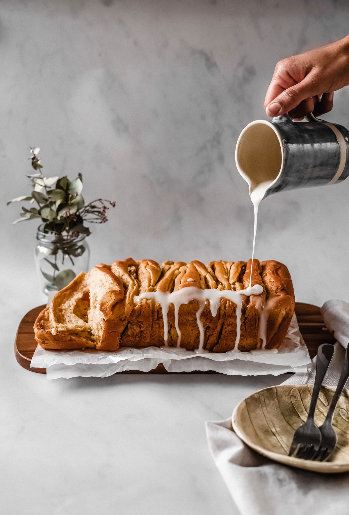 Pull-apart-pancake-bread