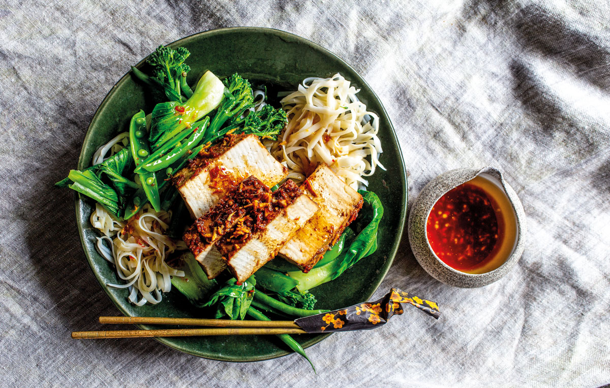 Slow-baked-marinated-tofu