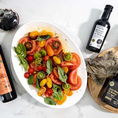 2 fruity dishes using Balsamic vinegar