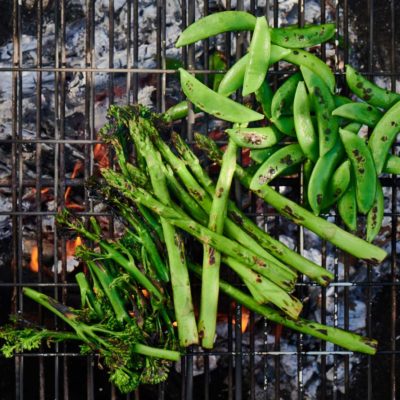 Grilled greens