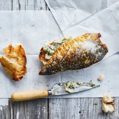 Mackerel on toast