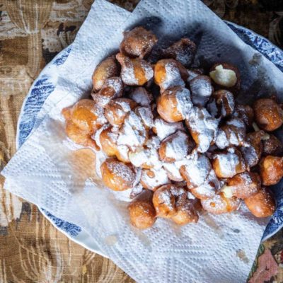 Poffertjie inspired doughnuts